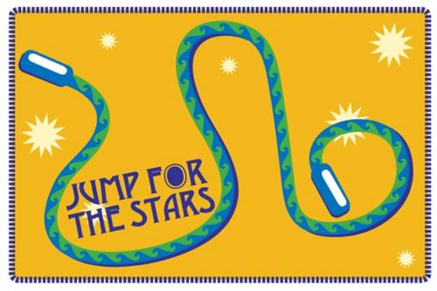 Picture of Jump for the Stars SVG File