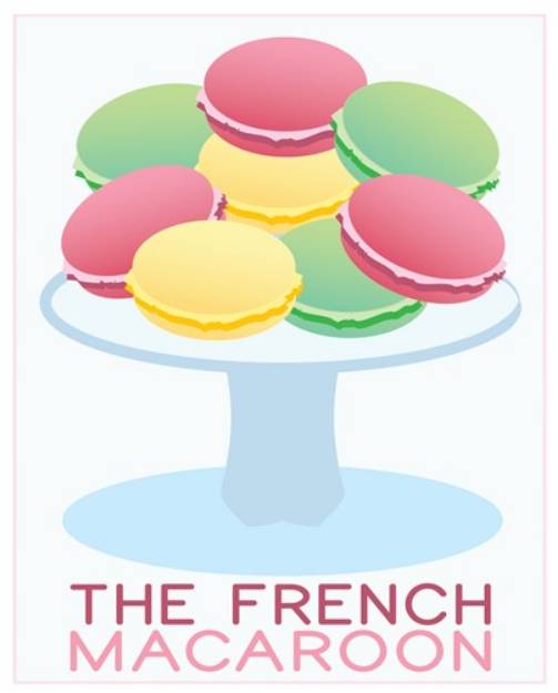 Picture of The French Macaroon SVG File