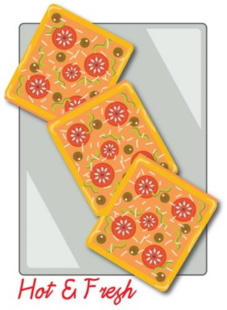 Picture of Hot & Fresh Pizza SVG File