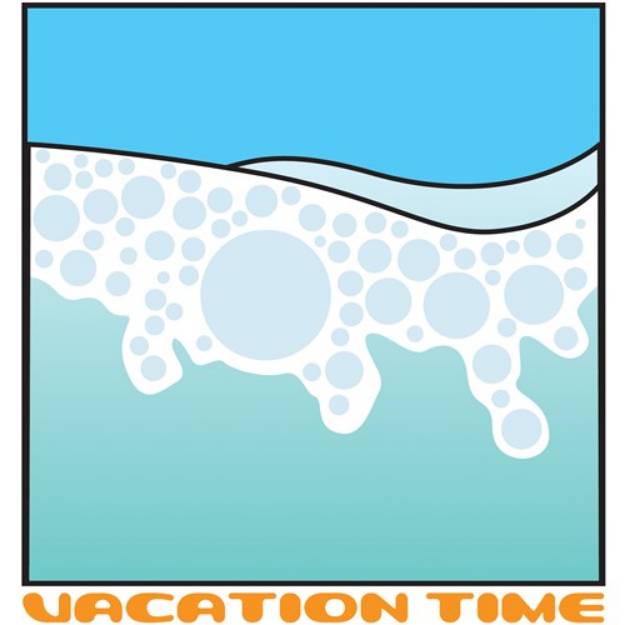 Picture of Vacation Time SVG File