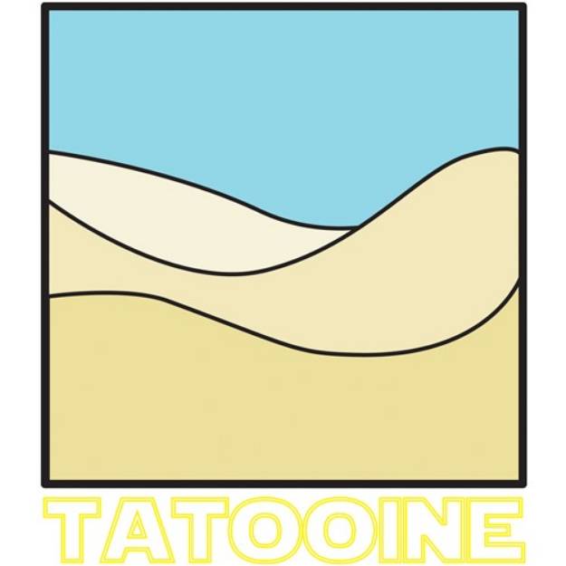 Picture of Tatooine SVG File