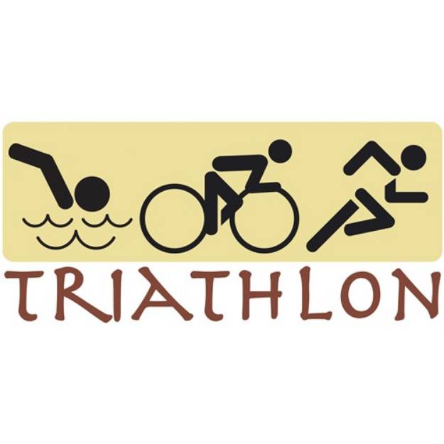 Picture of Triathlon SVG File