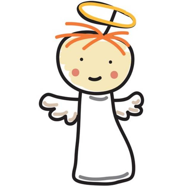 Picture of Angel Child SVG File