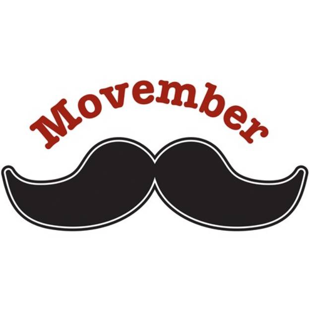 Picture of Movember SVG File