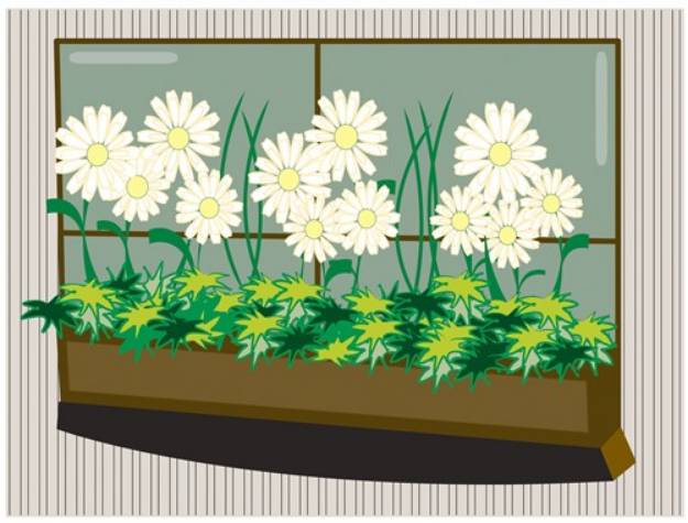 Picture of Window Planter SVG File