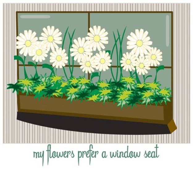 Picture of Prefer a Window Seat SVG File