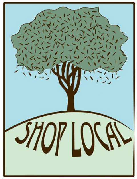 Picture of Shop Local SVG File