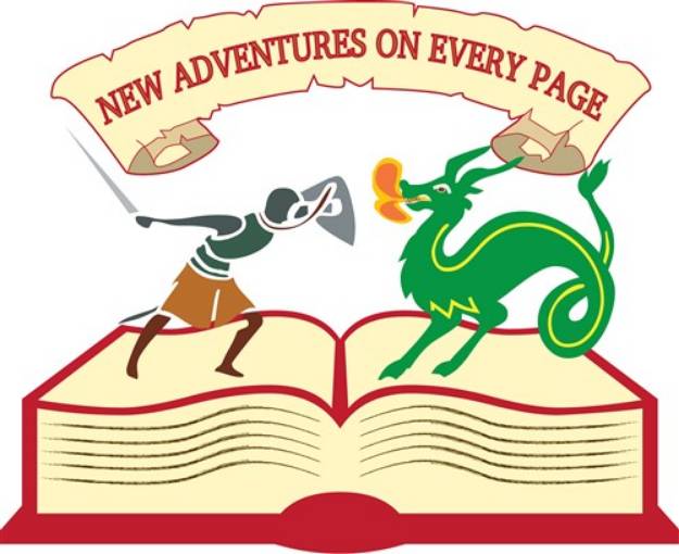 Picture of Adventures Every Page SVG File