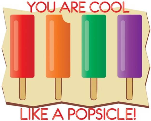Picture of Cool Like a Popsicle SVG File