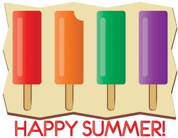 Picture of Happy Summer SVG File