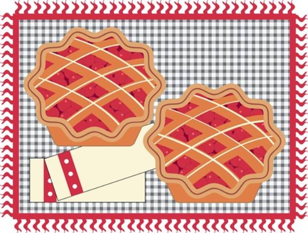 Picture of Cherry Pies SVG File