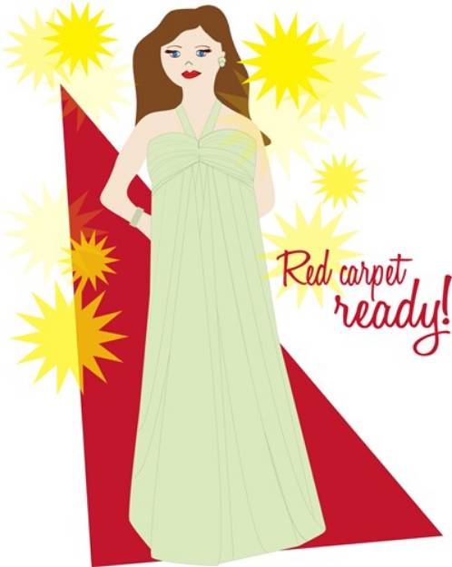 Picture of Red Carpet Ready SVG File