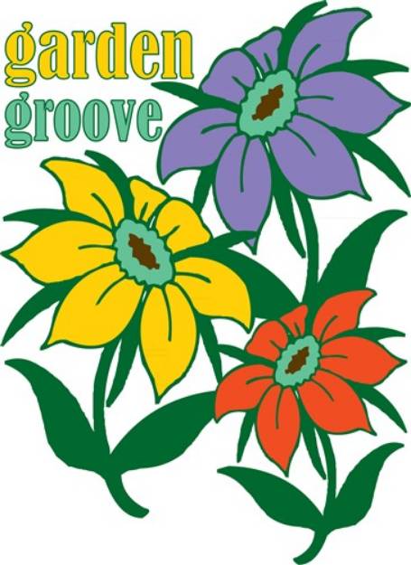 Picture of Garden Groove SVG File
