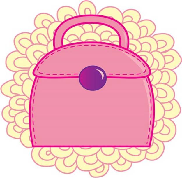 Picture of Pink Purse SVG File