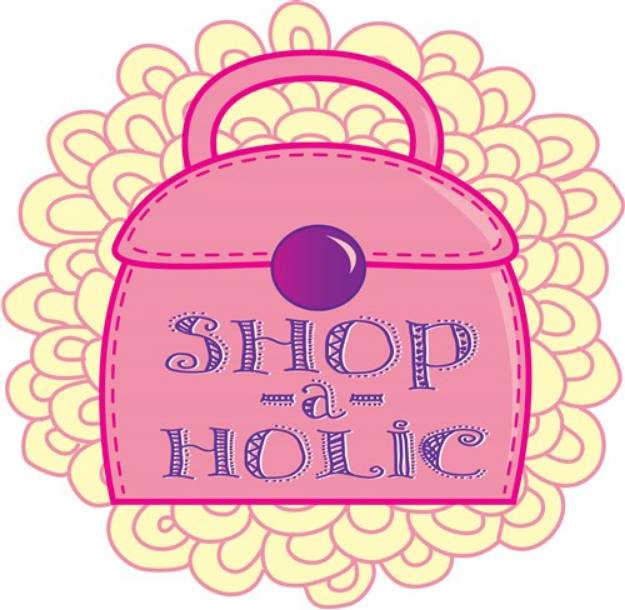 Picture of Shop-a-Holic SVG File