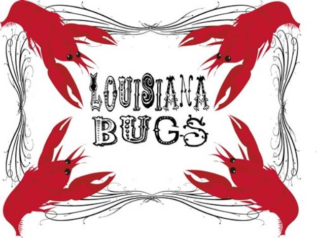 Picture of Louisiana Bugs SVG File