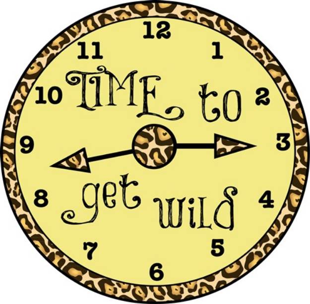 Picture of Time To Get Wild SVG File