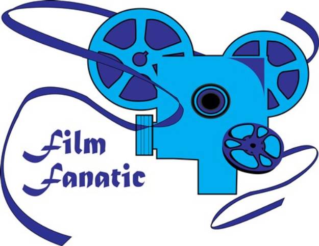 Picture of Film Fanatic SVG File