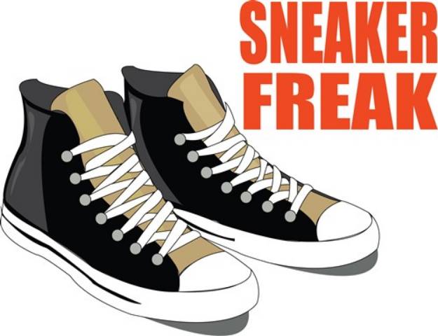 Picture of Sneaker Freak SVG File
