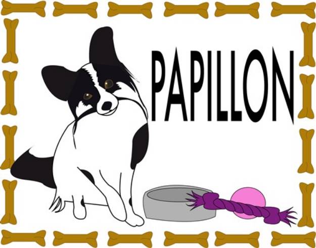 Picture of Papillon SVG File