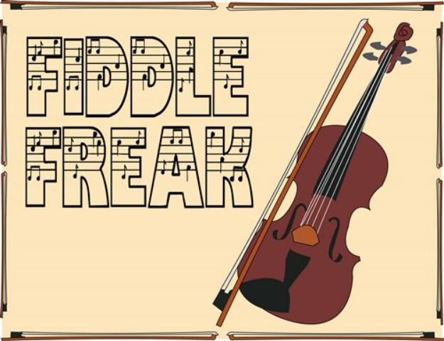 Picture of Fiddle Freak SVG File