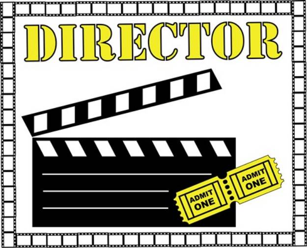 Picture of Director Cue SVG File