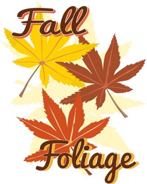Picture of Fall Foliage SVG File