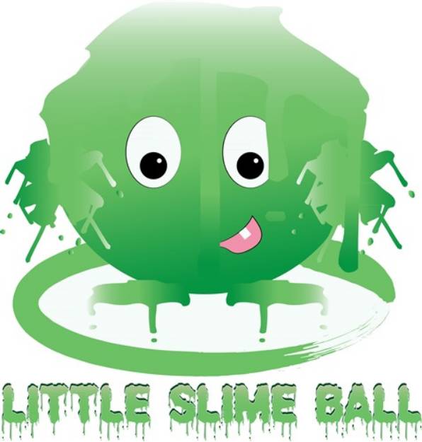 Picture of Little Slime Ball SVG File