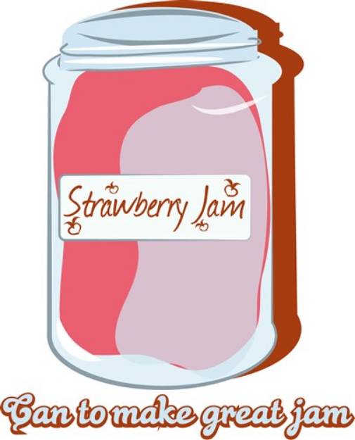 Picture of Make Great Jam SVG File