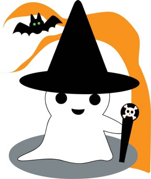 Picture of Little Ghost SVG File
