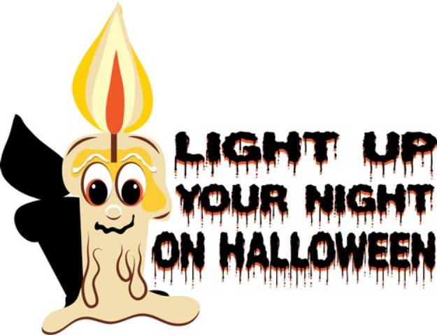 Picture of Light Up Your Halloween SVG File
