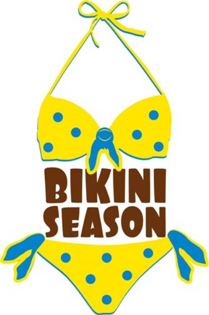 Picture of Bikini Season SVG File