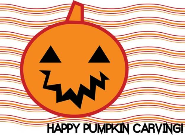 Picture of Pumpkin Carving SVG File