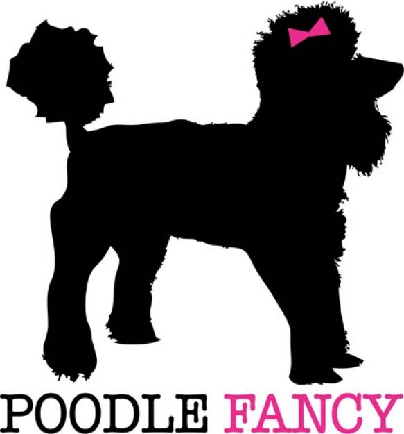 Picture of Poodle Fancy SVG File