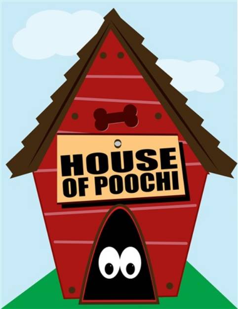 Picture of House of Poochi SVG File