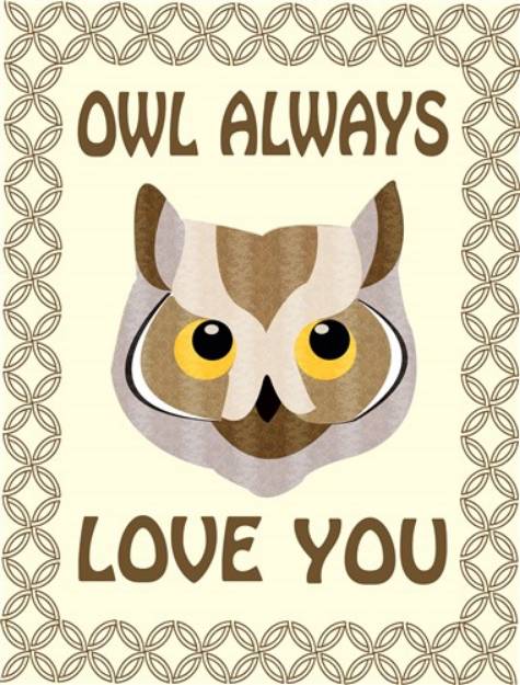 Picture of Owl Always Love You SVG File