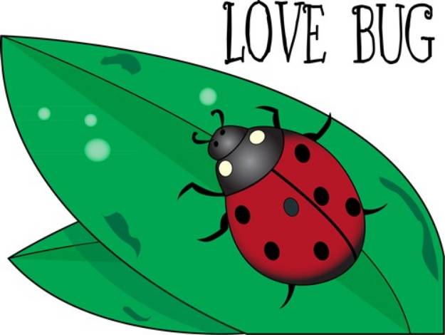 Picture of Love Bug SVG File