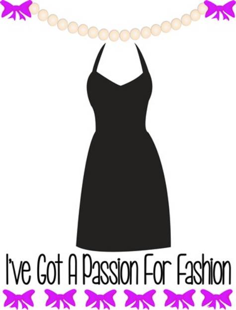 Picture of Passion for Fashion SVG File