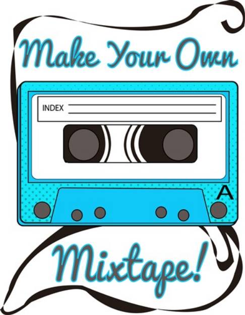Picture of Mixtape SVG File