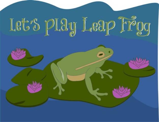 Picture of Leap Frog SVG File