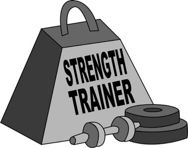 Picture of Strength Trainer SVG File