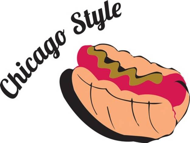 Picture of Chicago Style SVG File