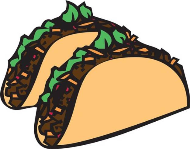 Picture of Taco Time SVG File