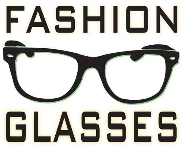Picture of Fashion Glasses SVG File
