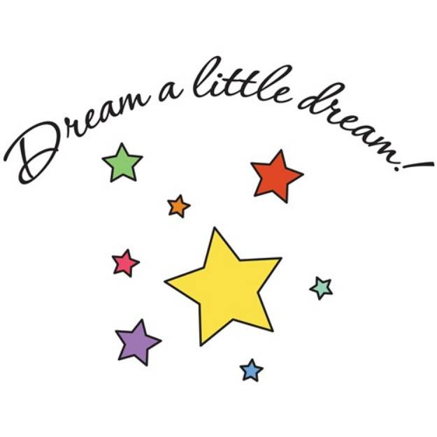 Picture of Dream a Little Dream SVG File