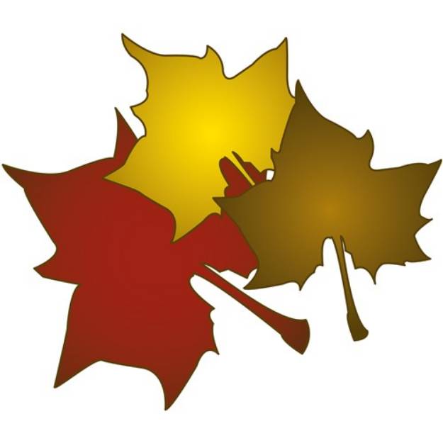 Picture of Maple Leaves SVG File