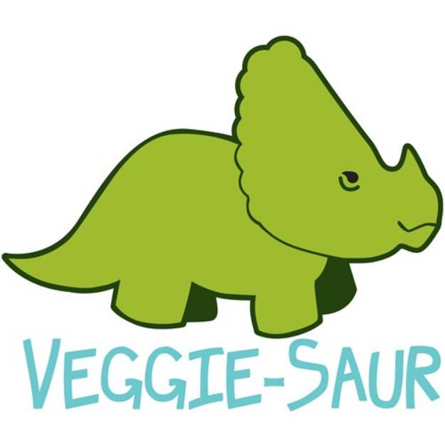 Picture of Veggie-Saur SVG File