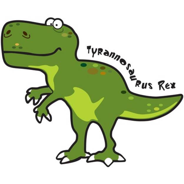 Picture of Tyrannesaurus SVG File