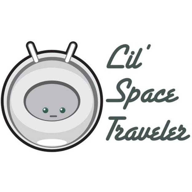 Picture of Lil Space Traveler SVG File
