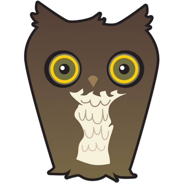 Picture of Brown Owl SVG File